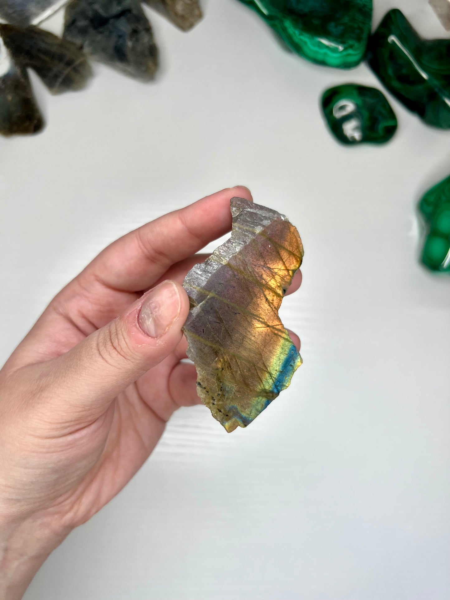 Raw Labradorite Freeform B