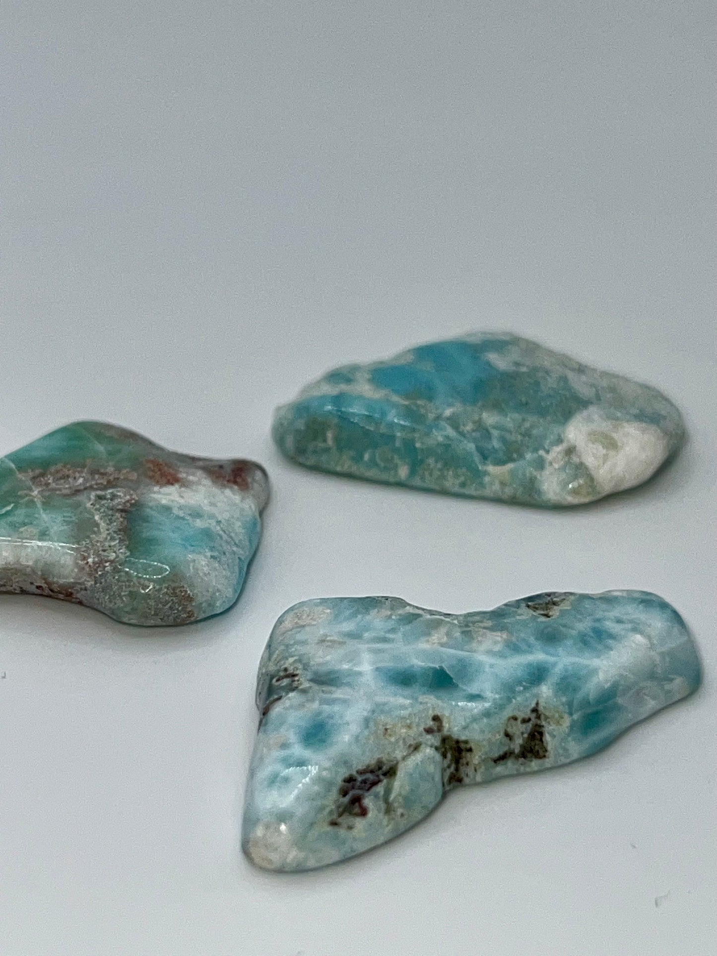 Small Polished Larimar Slice