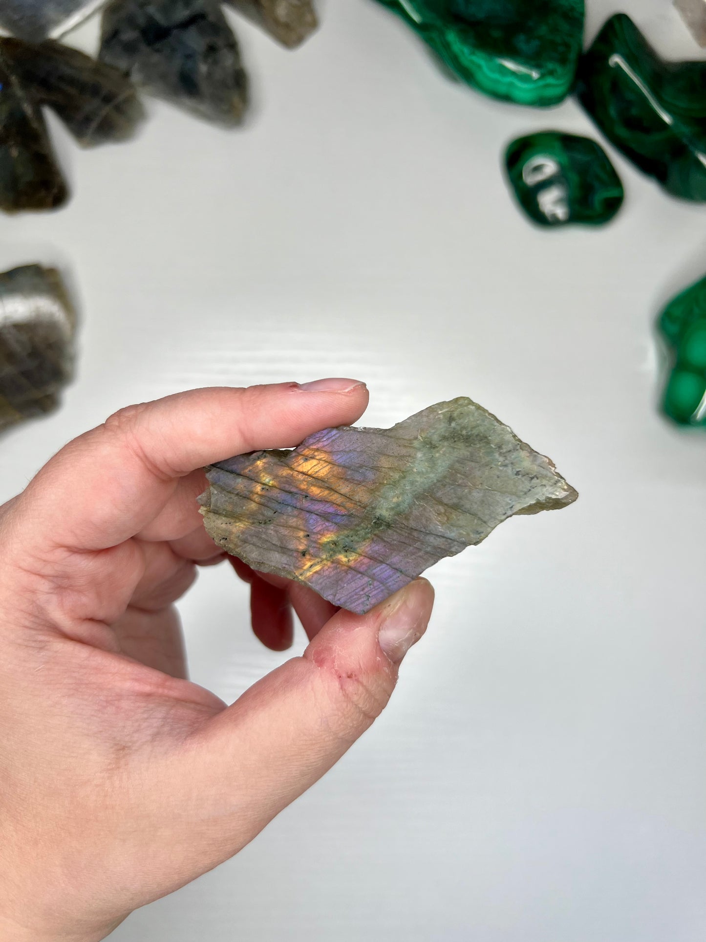 Raw Labradorite Freeform A