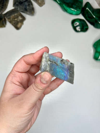 Raw Labradorite Freeform E