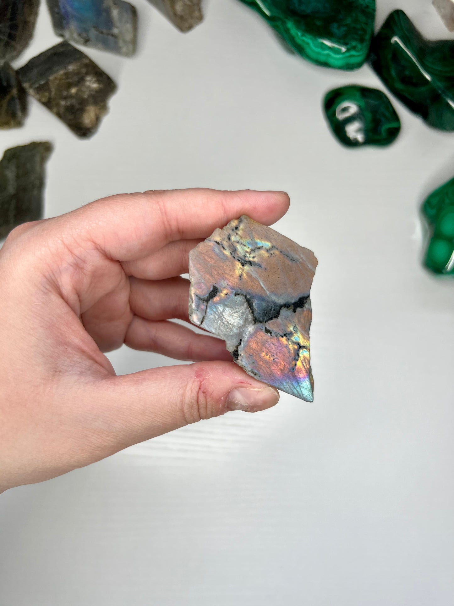 Raw Labradorite Freeform F