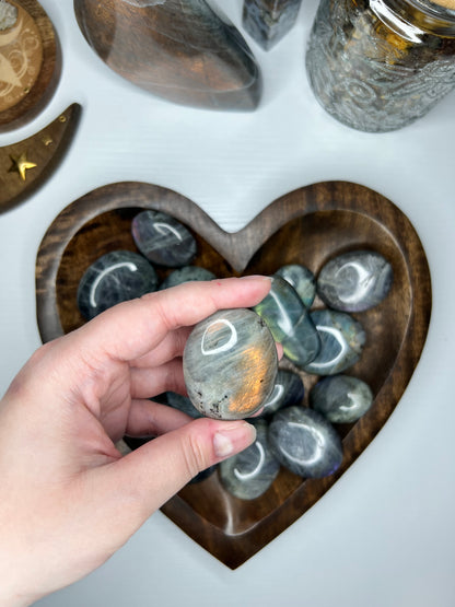 Labradorite Palm Stone